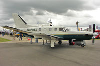 N868AT @ EGBK - 2002 Eads Socata TBM 700, c/n: 232 exhibited at 2011 AeroExpo at Sywell