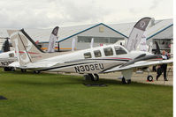 N303EU @ EGBK - Hawker Beechcraft Corp G58, c/n: TH-2303 exhibited at 2011 AeroExpo at Sywell