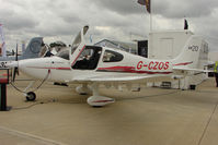 G-CZOS @ EGBK - 2010 Cirrus SR20, c/n: 2038 at 2011 AeroExpo at Sywell
