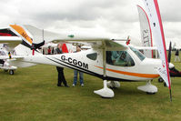 G-CGOM @ EGBK - 2010 FLIGHT DESIGN GMBH MC exhibited at 2011 AeoExpo at Sywell