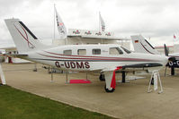 G-UDMS @ EGBK - Piper PA46R-350T, c/n: 4692068 exhibited at 2011 AeroExpo at Sywell
