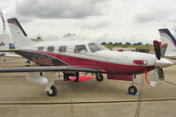 M-OOSE @ EGBK - Piper PA46-500TP, c/n: 4697425 exhibited at 2011 Aero Expo at Sywell