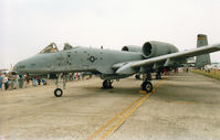 81-0952 @ EGVA - Another view of Warhog 1, an A-10A Thunderbolt of Spangdahlem's 81st Fighter Squadron/52nd Fighter Wing on display at the 1994 Intnl Air Tattoo at RAF Fairford. - by Peter Nicholson