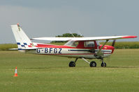 G-BFGZ @ EGBK - 1977 Reims Aviation Sa REIMS CESSNA FRA150M, c/n: 0329 at Sywell