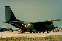MM62130 @ LMML - G222 MM62130/RS-51 Italian Air Force - by raymond