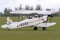 G-ASHS @ EGBK - 1946 Sn De Constructions Aeronautiques Du Nord STAMPE SV4C(G), c/n: 265 at Sywell - by Terry Fletcher