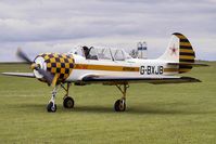 G-BXJB @ EGBK - 1987 Intreprinderea De Avioane Bacau YAK-52, c/n: 877403 at Sywell - by Terry Fletcher