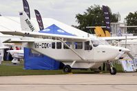 VH-CQK @ EGBK - 2010 Gippsland GA-8 Airvan, c/n: TC320-10-169 on display at 2011 AeroExpo at Sywell