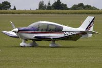 G-TYER @ EGBK - 2000 Robin Aviation ROBIN DR400/500, c/n: 21 at Sywell - by Terry Fletcher