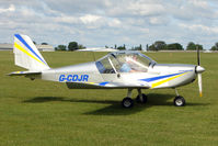 G-CDJR @ EGBK - 2005 Cosmik Aviation Ltd EV-97 TEAMEUROSTAR UK, c/n: 2318 at Sywell - by Terry Fletcher
