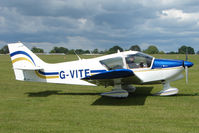 G-VITE @ EGBK - 1978 Avions Pierre Robin PIERRE ROBIN R1180T, c/n: 219 at Sywell - by Terry Fletcher