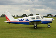 G-ATDA @ EGBK - 1961 Piper PIPER PA-28-160, c/n: 28-206 at Sywell - by Terry Fletcher