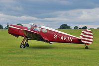 G-AKIN @ EGBK - 1947 Miles M38 Messenger 2A, c/n: 6728 based at Sywell - by Terry Fletcher