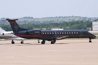N500DE @ AFW - Earnhardt Racing Embraer at Alliance Airport - Fort Worth, TX - by Zane Adams