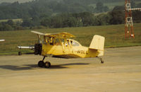 G-WOLL - Taken many years ago i think at Eastliegh  (scanned Print) - by Andy Parsons