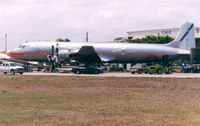 N381AA @ OPF - Opa Locka , DC-7BF - by Henk Geerlings