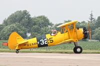 N3977A @ KDVN - At the Quad Cities Air Show, N2S-3