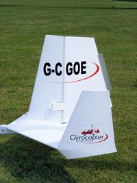 G-CGOE @ EGBK - at AeroExpo 2011 - by Chris Hall