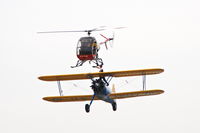 N7505B @ KDVN - At the Quad Cities Air Show. With N49739, plane to helicopter transfer.