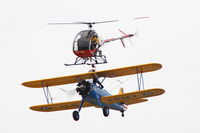 N7505B @ KDVN - At the Quad Cities Air Show. With N49739, plane to helicopter transfer.