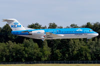PH-KZS @ ELLX - on final RW24 - by Friedrich Becker