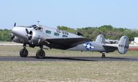 N7381C @ TIX - C-45S - by Daniel Compton