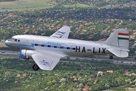 HA-LIX @ AIR TO AIR - Goldtimer Lisunov 2 (DC3) in Malev colors - by Dietmar Schreiber - VAP