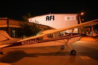 N2696D @ KFUL - Parked after a flight - by Nick Taylor Photography