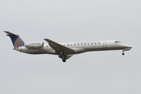 N15983 @ KORD - xpressJet/Continental Express Embraer EMB-145LR, BTA6035 arriving from KCID, RWY 14R approach KORD. - by Mark Kalfas