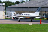 N510RB @ EGBJ - see at Staverton having crossed the Atlantic a couple of days previous. - by Chris Hall