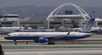 N544UA @ KLAX - Arriving at LAX - by Todd Royer