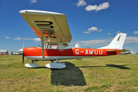 G-AWUU @ EGBG - 1968 Reims Aviation Sa CESSNA F150J, c/n: 0408 at Leicester