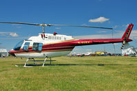 G-SUEX @ EGBG - 1978 Agusta Bell Jetranger ll, c/n: 8567 at Leicester