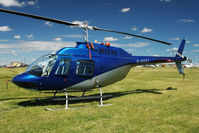 G-SUET @ EGBG - 1968 Bell 206B at Leicester  - ex ZS-HMV