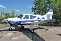G-JURG @ EGBG - 1979 Rockwell International Corporation ROCKWELL COMMANDER 114A, c/n: 14516 at Leicester