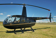 G-CDXX @ EGBG - 2005 Robinson Helicopter Co Inc ROBINSON R44 II, c/n: 10624 at Leicester