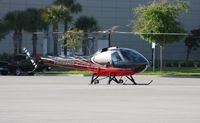 N962SM - Enstrom 280FX leaving Heliexpo Orlando - by Florida Metal