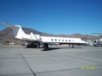 N818RF @ CYKA - 2 friends meeting and combining 2 flights into 1.. next stop KSAT .. the GLX (OE-IBC) left later to same destination.