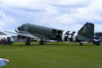 N1944A @ EGBP - making its final UK public appearance before departing to the USA and life in a museum - by Chris Hall