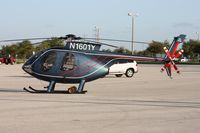 N1601Y - Hughes MD 369E will leave in a trailer for Heliexpo - by Florida Metal