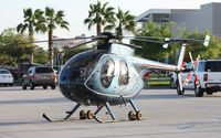 N1601Y - Hughes MD 369E will leave by trailer from Heliexpo Orlando