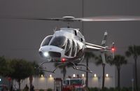 C-GHNW - Bell 407 leaving Heliexpo Orlando - by Florida Metal