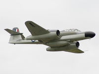 G-LOSM @ EGBP - Aviation Heritage Gloster Meteor displaying at the Cotswold Airshow 2011 - by Chris Hall