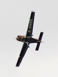 G-RNRS @ EGBP - Power Aerobatics Ltd Bulldog displaying at the Cotswold Airshow - by Chris Hall