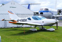 G-CGDV @ EGBP - on static display at the Cotswold Airshow - by Chris Hall