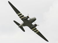 ZA947 @ EGBP - BBMF Dakota displaying at the Cotswold Airshow in its new colour scheme - by Chris Hall