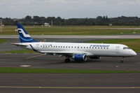 OH-LKE @ EDDL - Finnair, Embraer ERJ-190LR, CN: 19000059 - by Air-Micha