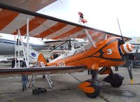 N707TJ @ LFPB - Boeing A75N1 (Stearman PT-17) at the Aerosalon 2011, Paris