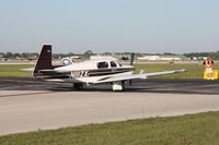 N111ZX @ LAL - Mooney M20J