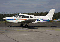 OO-WAR @ EBSP - Warrior III taxiing to rwy 05 for take off. - by Philippe Bleus